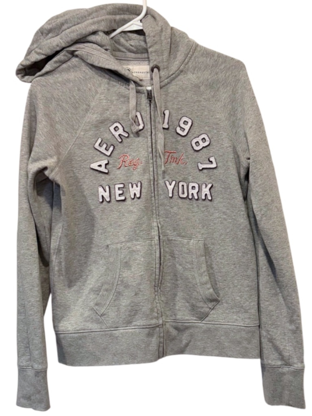 Aero 1987 New York Arch Full-Zip Hoodie